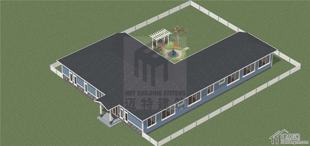 KK体育轻钢结构别墅图纸包括平面图效果图不断更新中(图3)