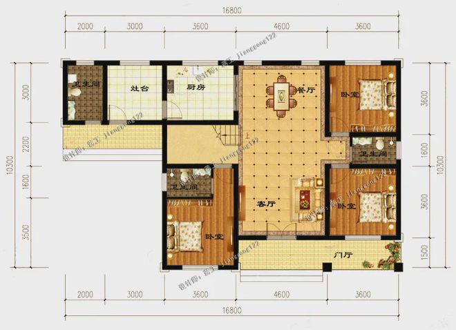 6月最新3款一层平房手里有点闲钱给父母建栋小别墅吧！M88体育(图6)